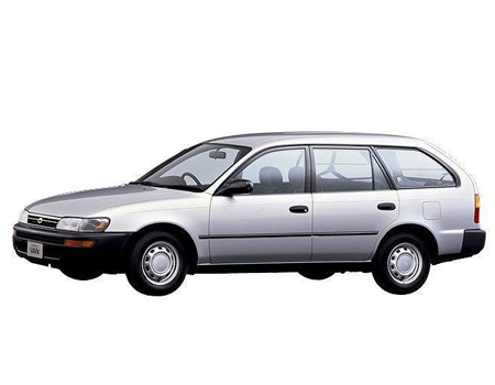 EVA автоковрики для Toyota Corolla VAN (E100) 2WD 1991-2002 универсал Правый руль — e100
